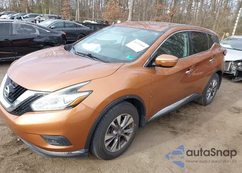 2015 Nissan Murano S из США, поврежденный, VIN 5N1AZ2MH7FN242197